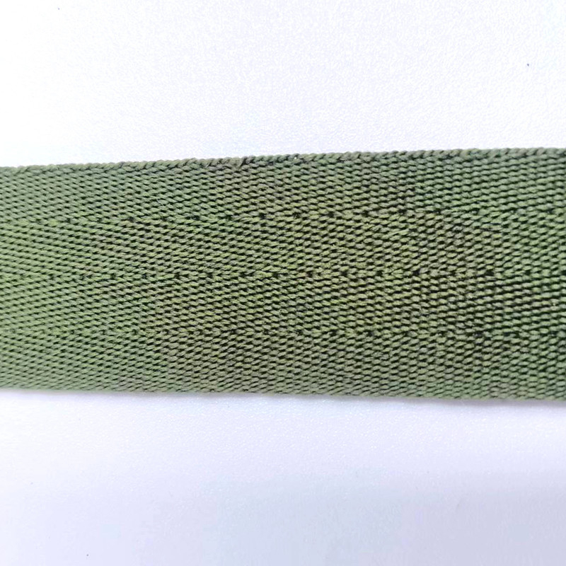 Size Customizable Eco-Friendly Pure Polyester Herringbone Webbing for Wear Resistance