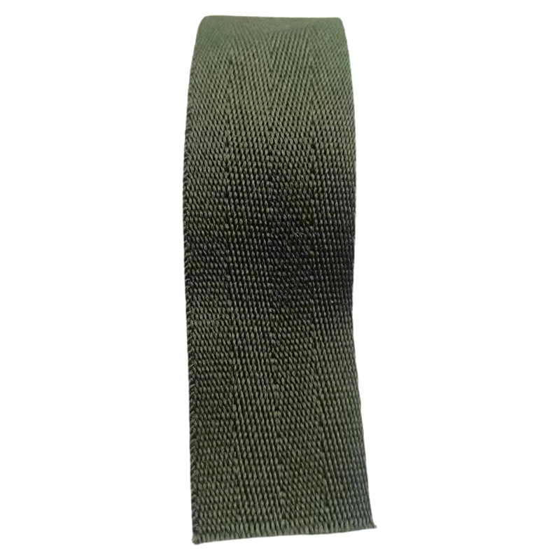 Size Customizable Eco-Friendly Pure Polyester Herringbone Webbing for Wear Resistance