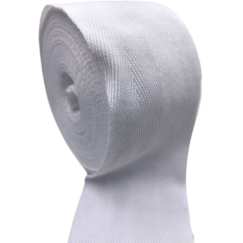Custom Size Herringbone Webbing Straps Woven Polyester Belt for Clothing Manufacturing