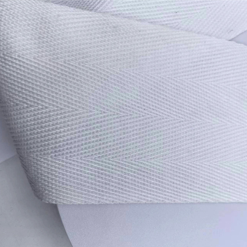 Custom Size Herringbone Webbing Straps Woven Polyester Belt for Clothing Manufacturing