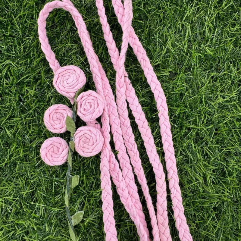 Three-Strand Colored Cotton Rope Shoes and Hats Accessories for Customized Size Needs
