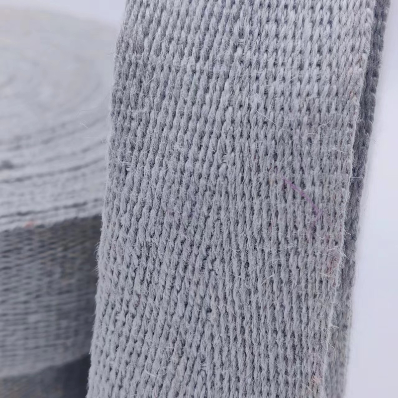 Hemp Weaving Straps for Bags Customized Size and Herringbone Pattern from Factories