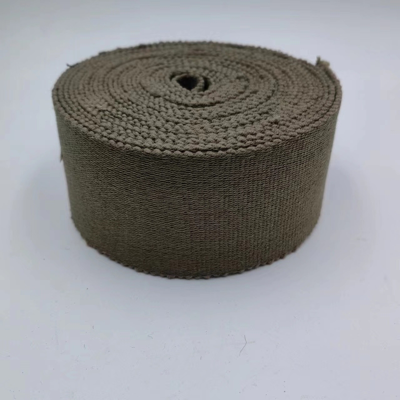 Support 7 Days Sample Order Lead Time Beaded Plain Cotton Webbing Belts for Straps