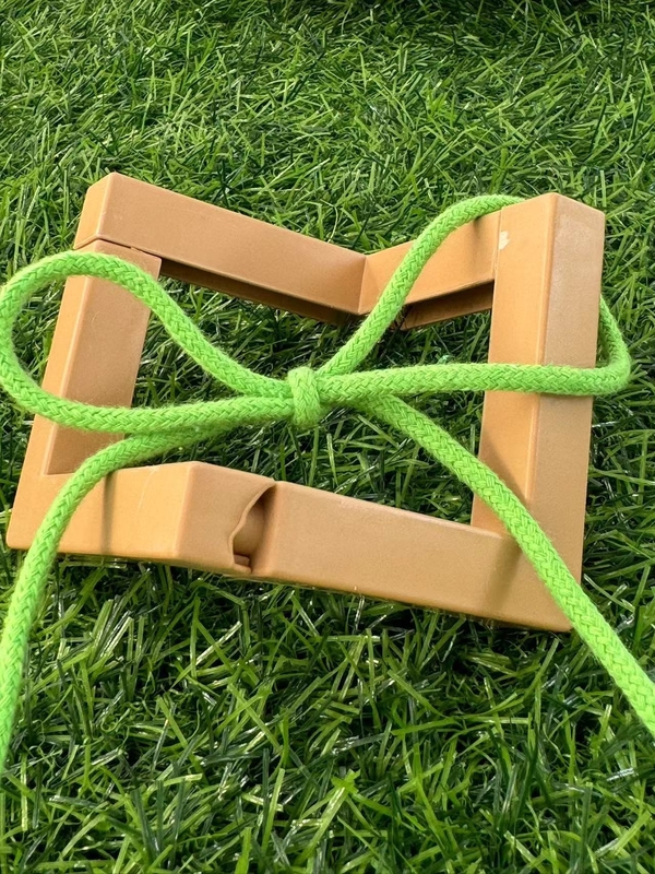 Customizable Diameter and Length Cotton Binding Woven Cotton Rope for Spot Green Color
