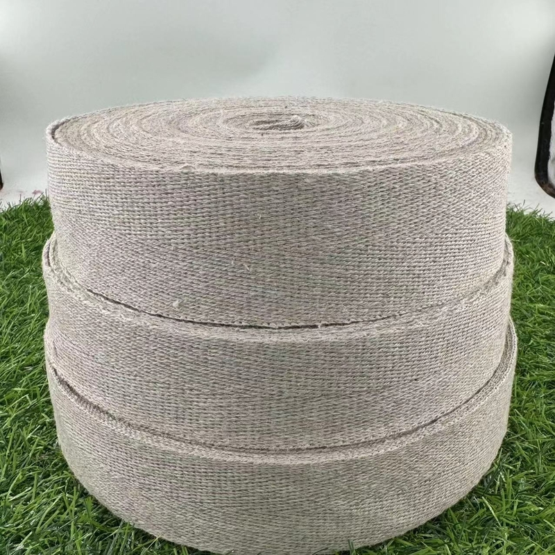 Hemp Weaving Straps Sustainable Advantage with Herringbone Pattern and Eco-friendly Fabric