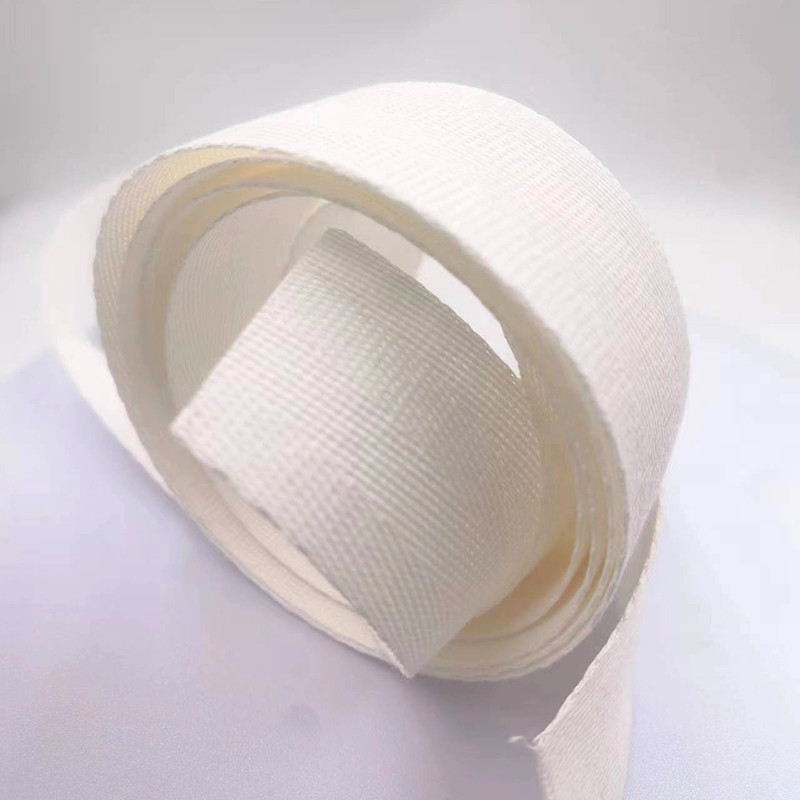 Sustainable 3.5cm Wide Webbing 100% Paper Ribbon for Environmentally Friendly Products