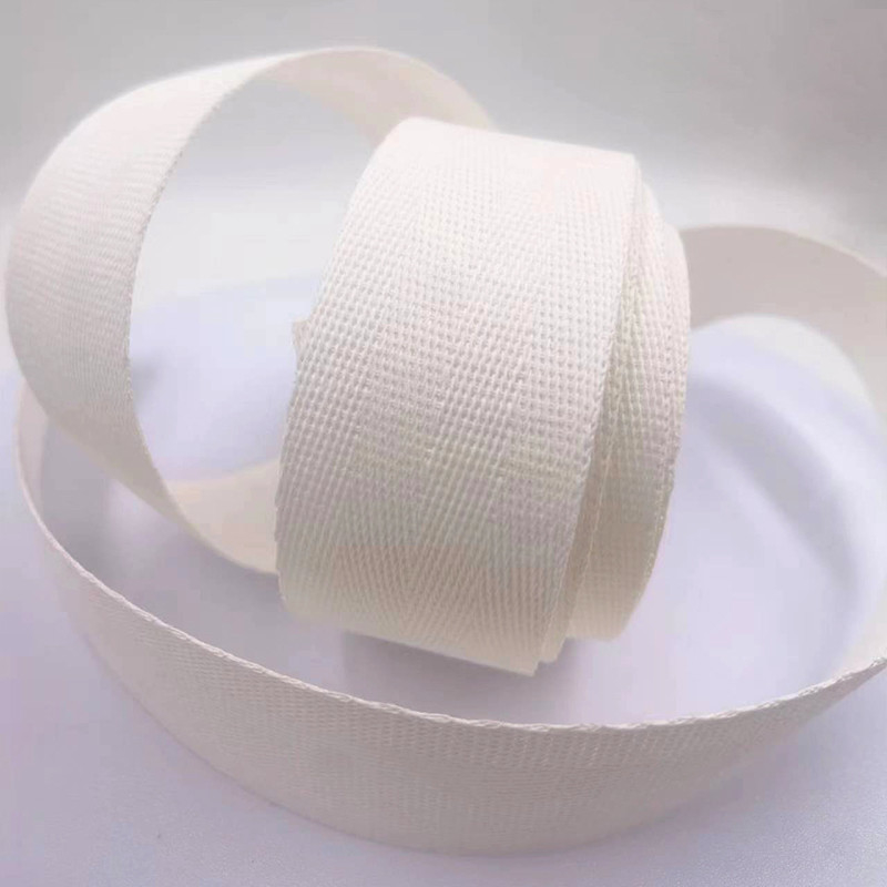 Sustainable 3.5cm Wide Webbing 100% Paper Ribbon for Environmentally Friendly Products