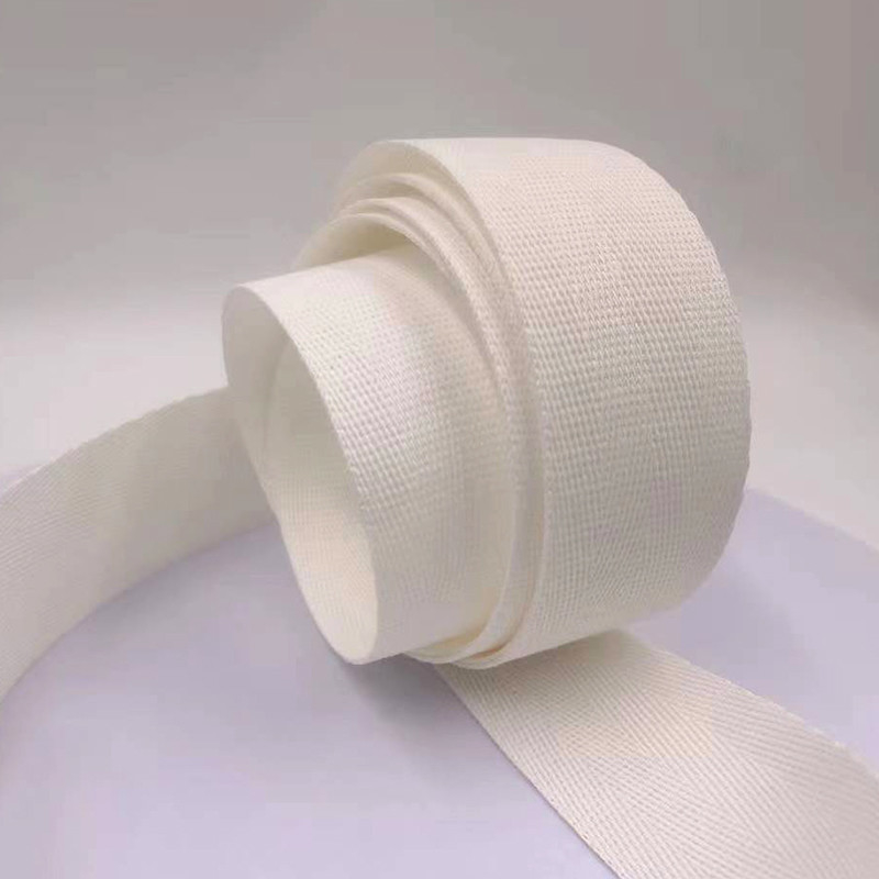Sustainable 3.5cm Wide Webbing 100% Paper Ribbon for Environmentally Friendly Products