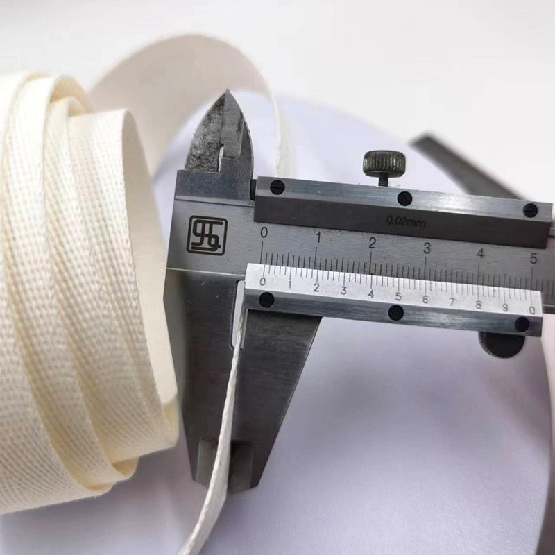 Sustainable 3.5cm Wide Webbing 100% Paper Ribbon for Environmentally Friendly Products