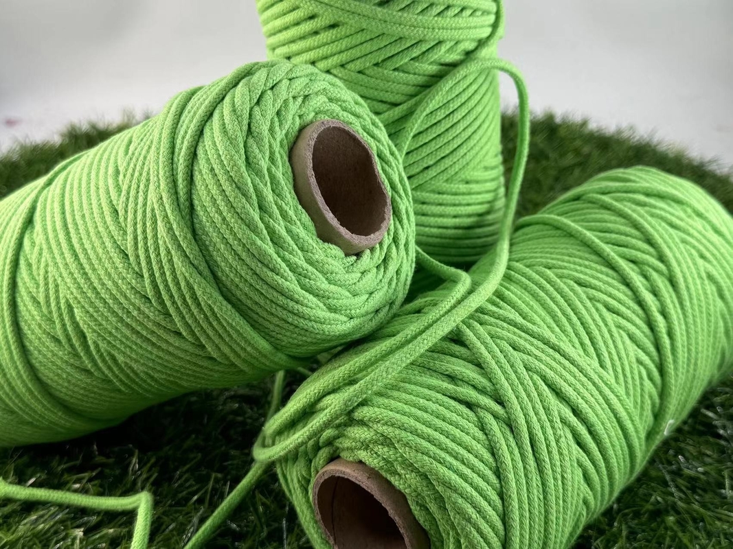 Custom Color Cotton Hollow Rope and 30 Years Experience for Garment Decoration