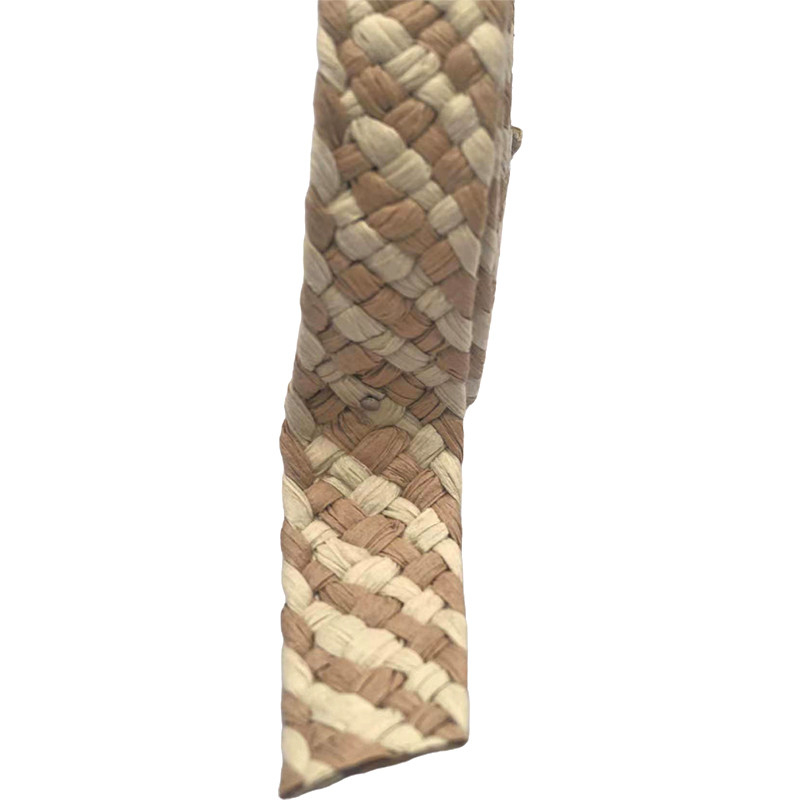 Custom Size Paper Webbing Woven Handmade Decoration Ribbons For Garment Wrapping Needs