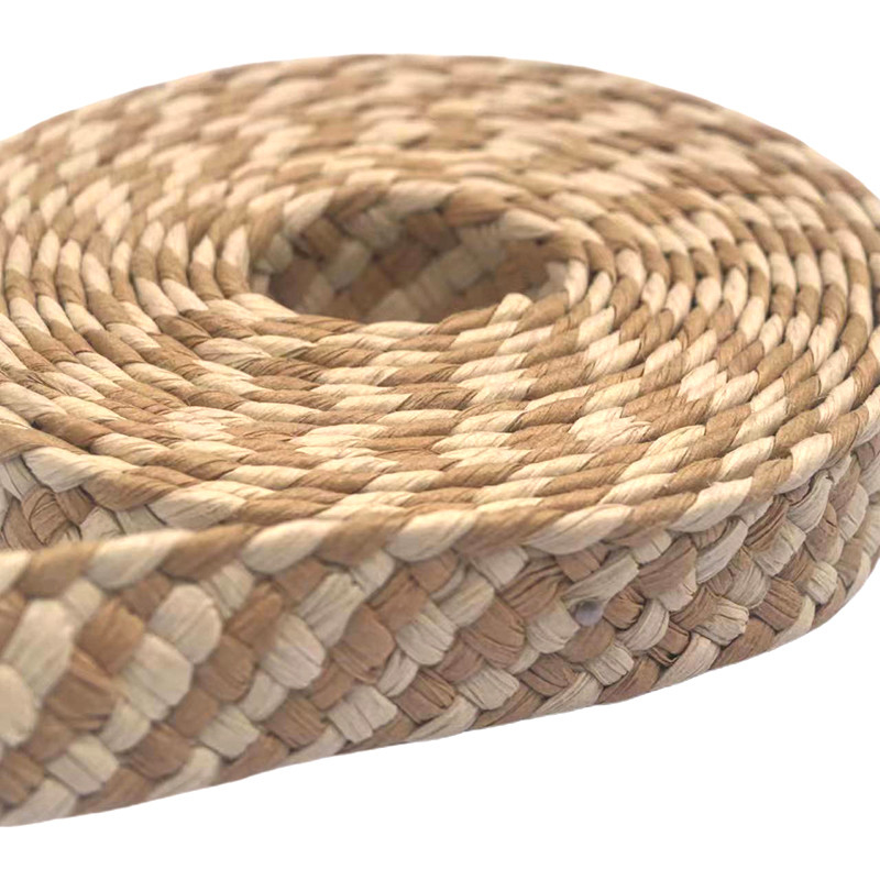 Custom Size Paper Webbing Woven Handmade Decoration Ribbons For Garment Wrapping Needs