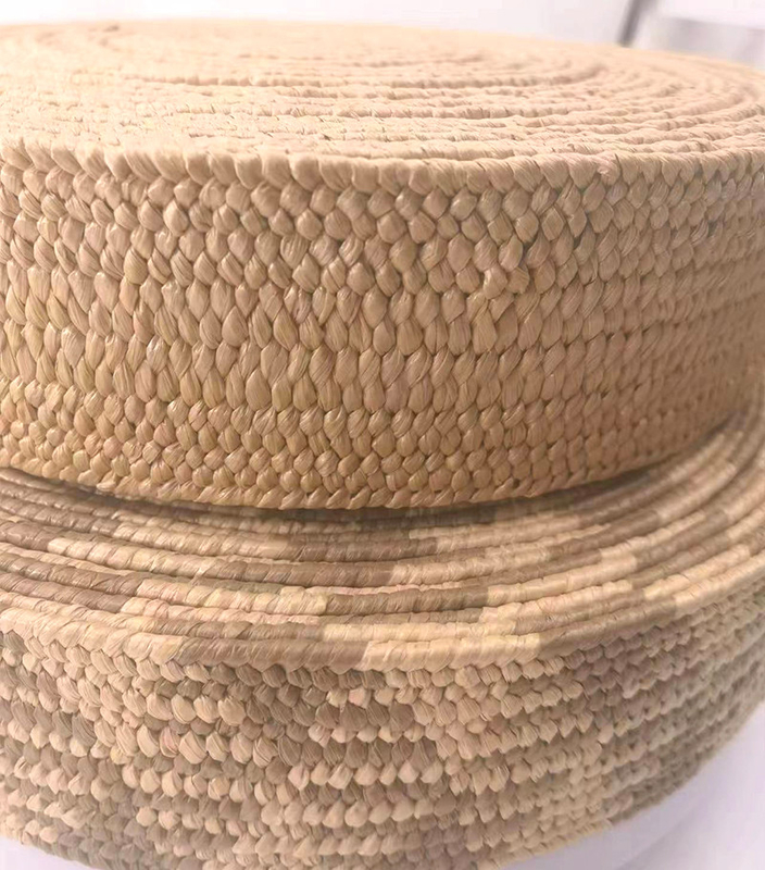 65% Straw 35 % Latex Braided Elastic Straw Braided Tape Elastic Belt Webbing for Shoes