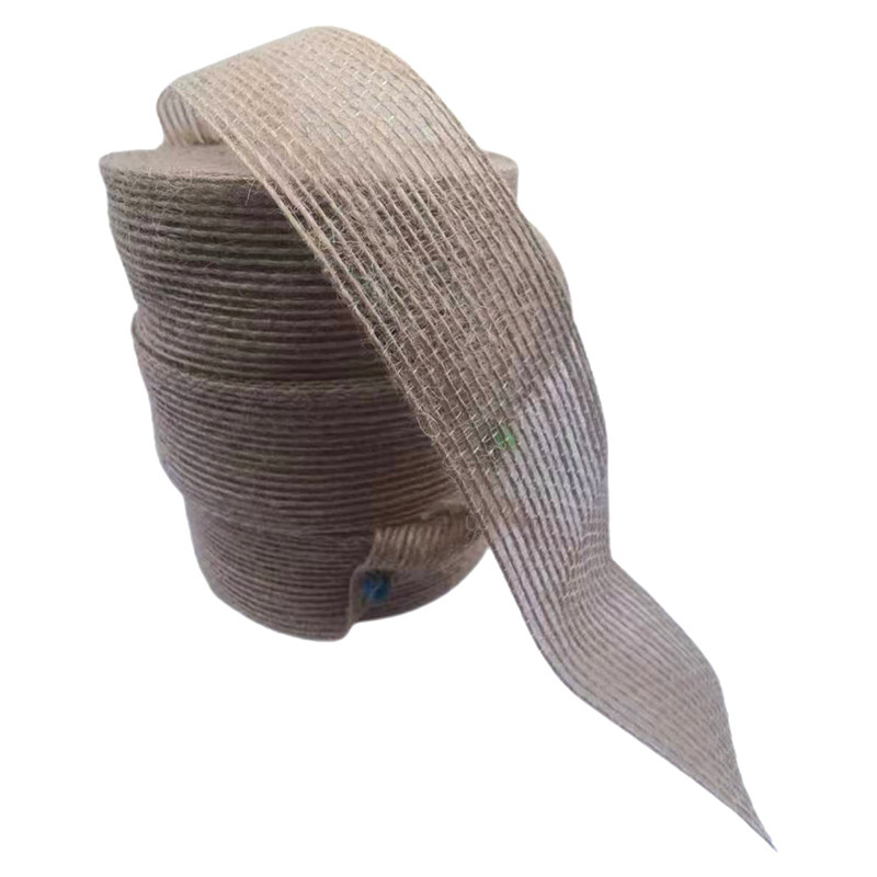3cm Natural Jute Fabric Ribbon Wedding Gift Decoration Tape Braided Fishing Line