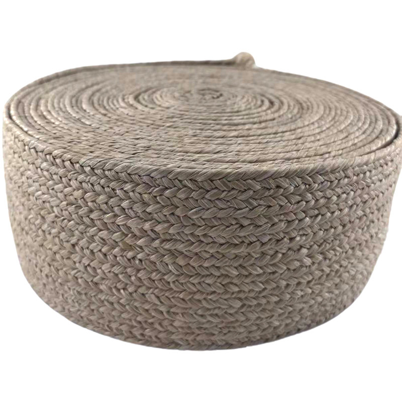 Other Beige Special Silk Grass Belt Strap Roll 50*50*8cm Plain Custom Wide Webbing