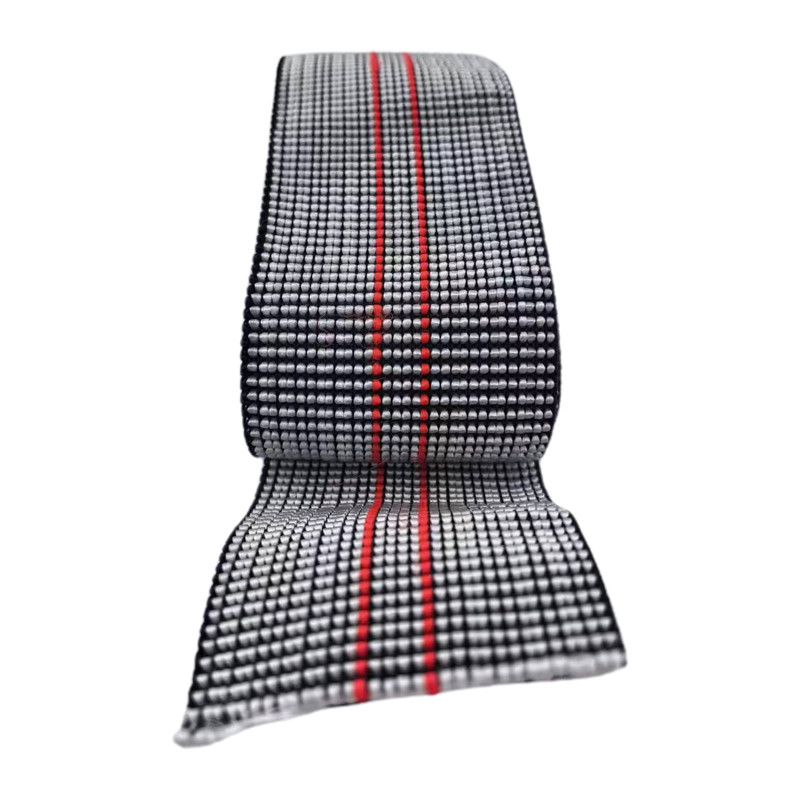 75% Polypropylene 25% Latex Elastic Webbing for Sustainable Furniture Production Line