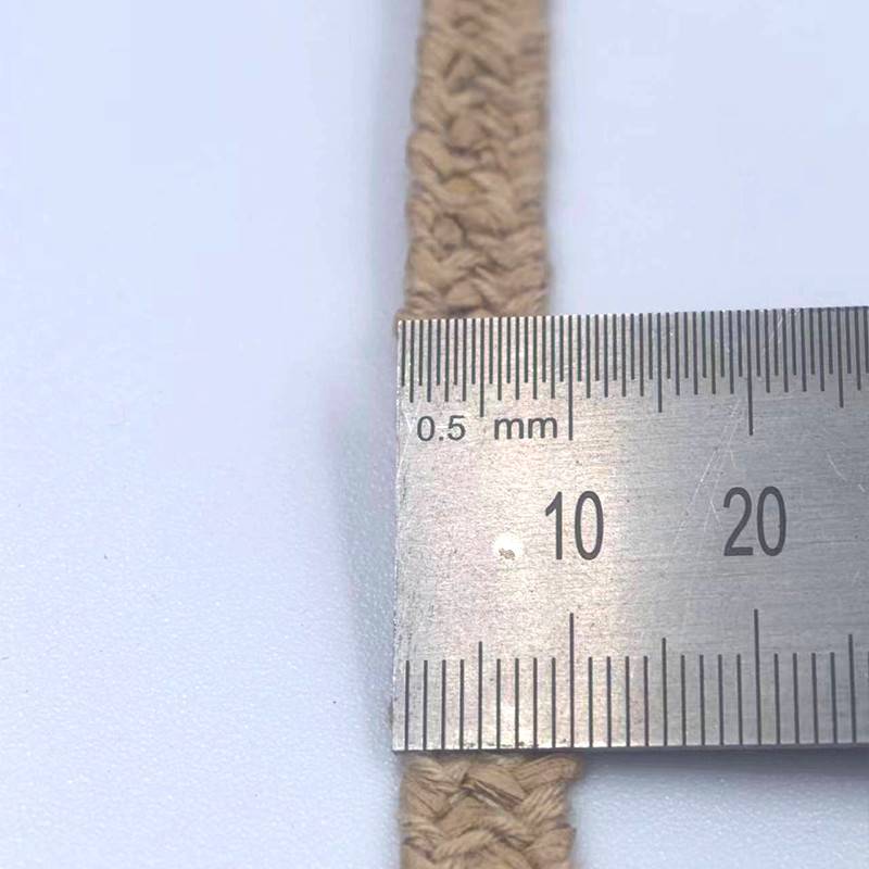 Customized Size 70% Paper 30% Polyester Woven Ribbon Webbing for Sustainable Straw Hats