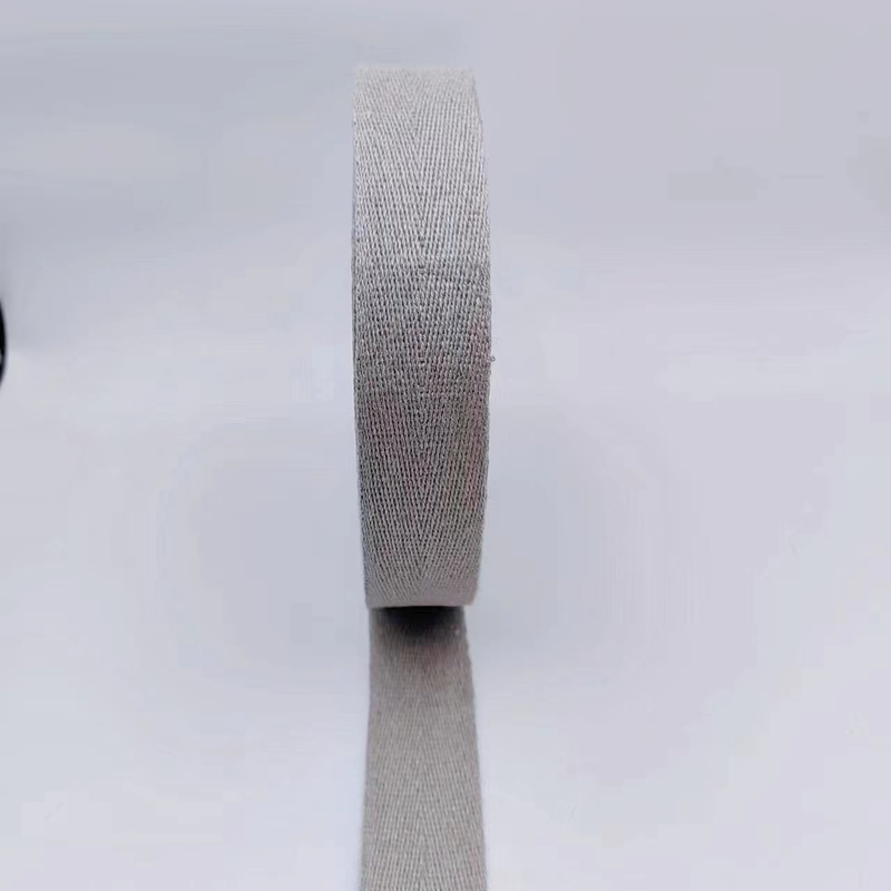2024 Multiple Specifications Sustainable Plain Webbing For Bag Customized Colors Flax