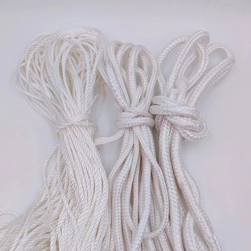 Customized Support 10mm Polymer Outdoor Climbing Safety Ropes for Outdoor Enthusiasts