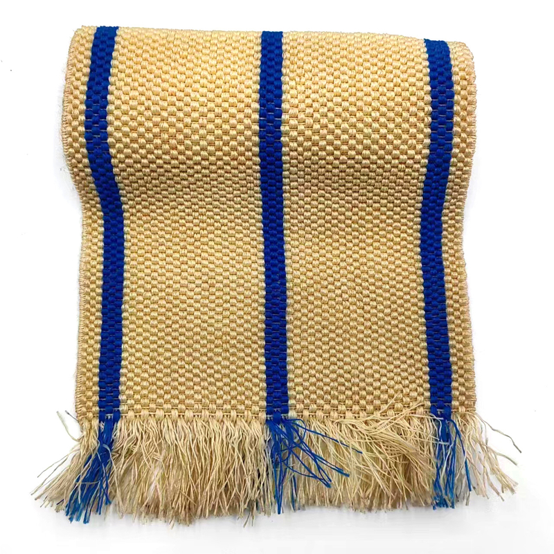 70% Polyester 30% Latex Waist Elastic Band With Blue Stripes for Clothing Accessories