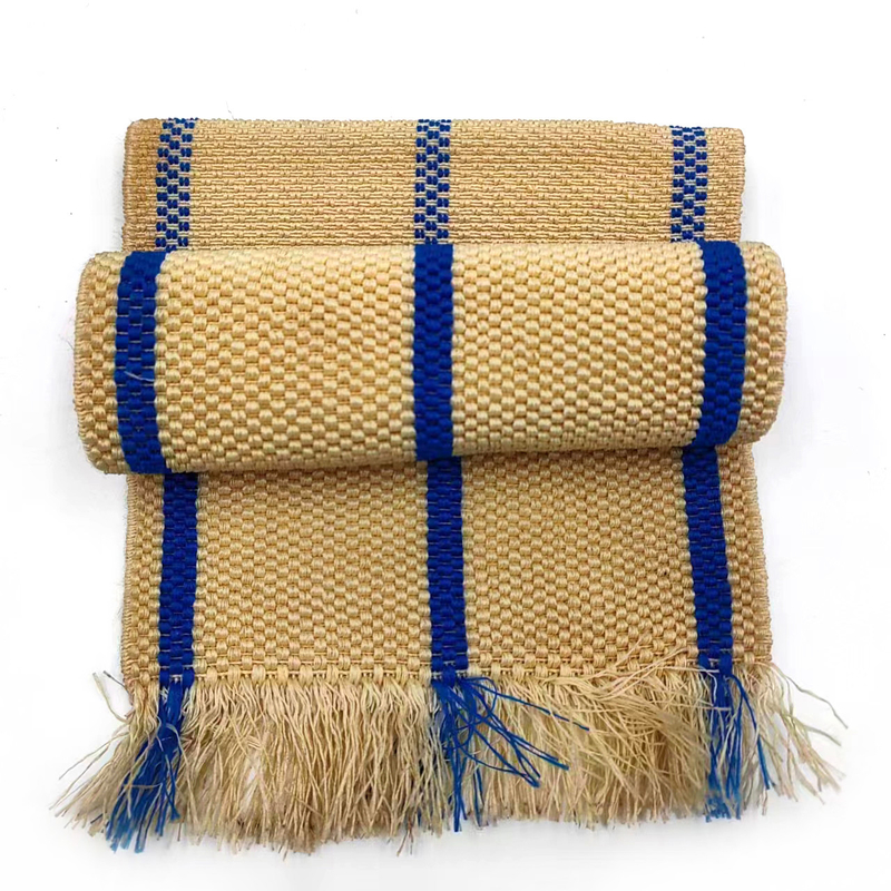 70% Polyester 30% Latex Waist Elastic Band With Blue Stripes for Clothing Accessories
