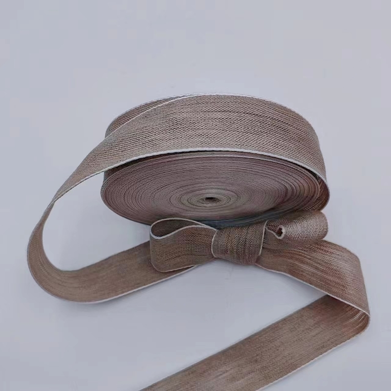 Eco-friendly Linen Ribbon for Wedding and Christmas Decor Support 7 Days Sample Order