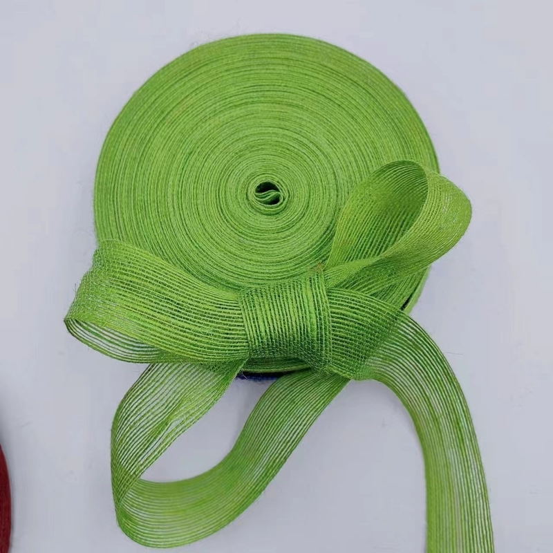Custom Jute Ribbon for Handmade Christmas Decor Support 7 Days Sample Order Lead Time