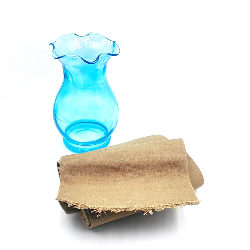 Breathable 22cm Wide Webbing Polyester Latex Cotton Elastic Cloth for Shoes and Boots