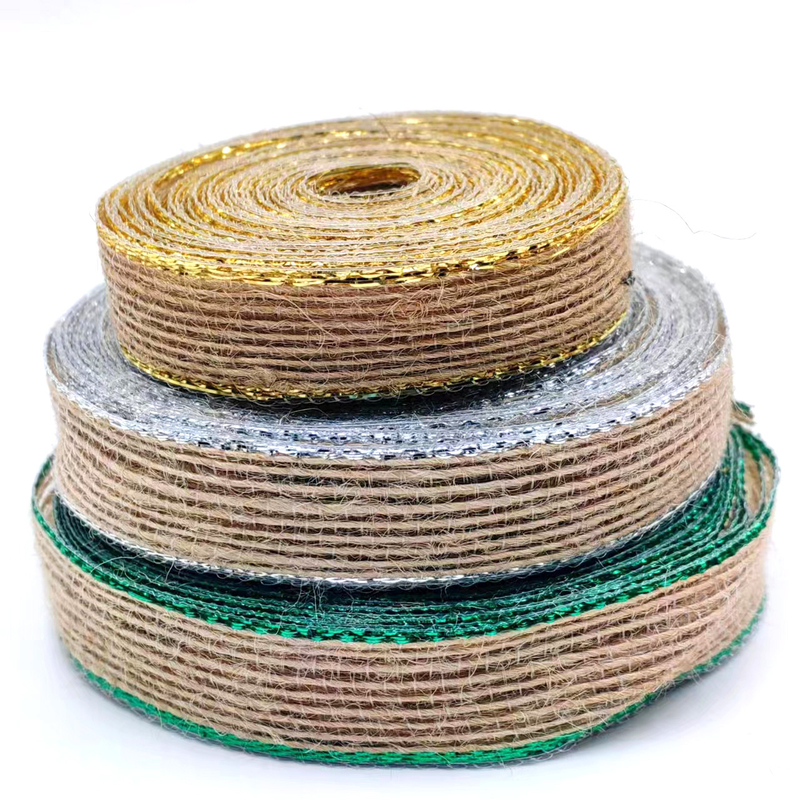 Colorful Fish Shredded Hemp Rolls for Shoes 80% Jute 20% Polyester DIY Decorative Bow