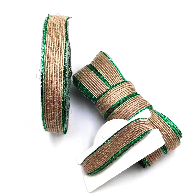 Colorful Fish Shredded Hemp Rolls for Shoes 80% Jute 20% Polyester DIY Decorative Bow