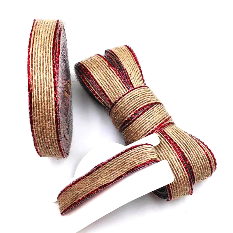 Colorful Fish Shredded Hemp Rolls for Shoes 80% Jute 20% Polyester DIY Decorative Bow