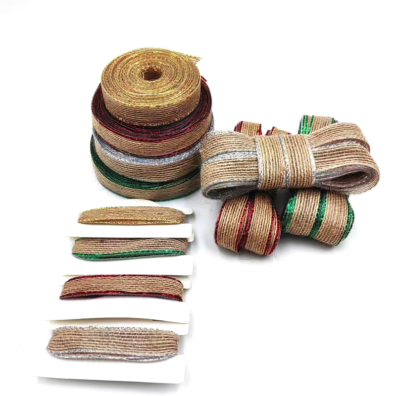 Colorful Fish Shredded Hemp Rolls for Shoes 80% Jute 20% Polyester DIY Decorative Bow