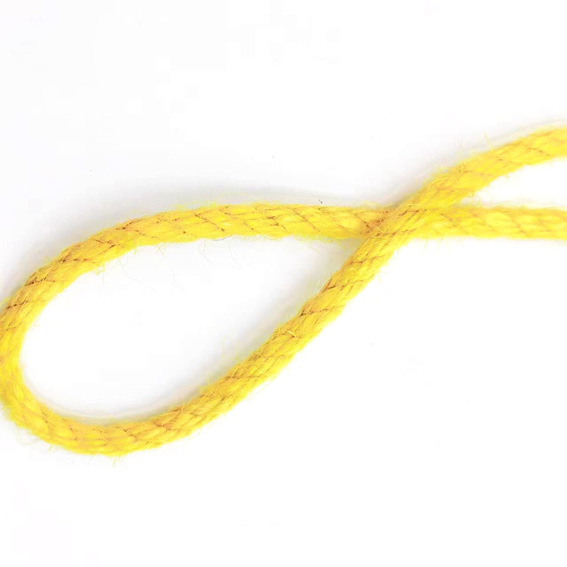 Advantageous 2.5mm Twisted Colored Jute Rope for Sewing Clothes and Garment Accessories