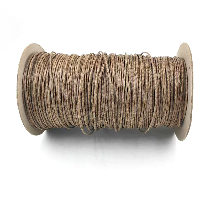 Eco Friendly Durable Jute Twine 2mm Jute Rope Natural Hemp Rope For Home Decoration Cords