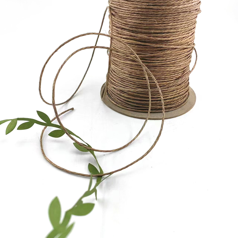Eco Friendly Durable Jute Twine 2mm Jute Rope Natural Hemp Rope For Home Decoration Cords
