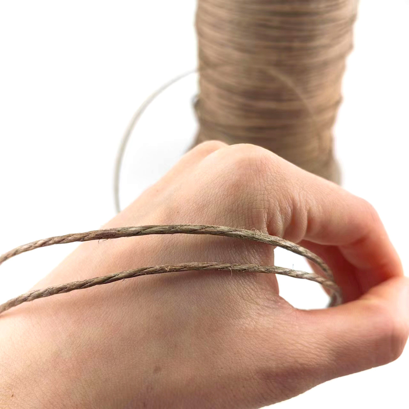 Eco Friendly Durable Jute Twine 2mm Jute Rope Natural Hemp Rope For Home Decoration Cords