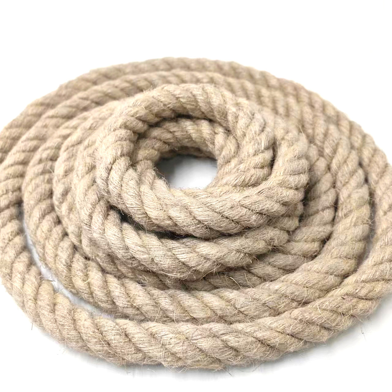 20mm Braided Jute Rope Twisted Rope Hemp Rope for Craft Decorative Landscape Handmade
