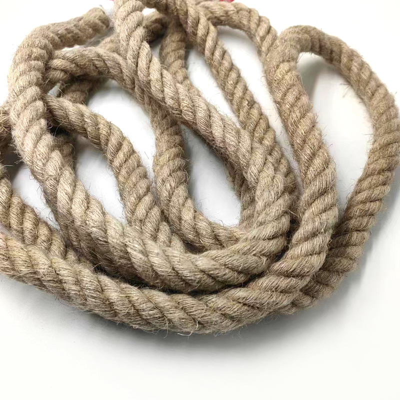 20mm Braided Jute Rope Twisted Rope Hemp Rope for Craft Decorative Landscape Handmade