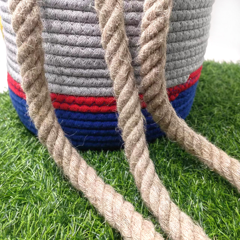 20mm Braided Jute Rope Twisted Rope Hemp Rope for Craft Decorative Landscape Handmade