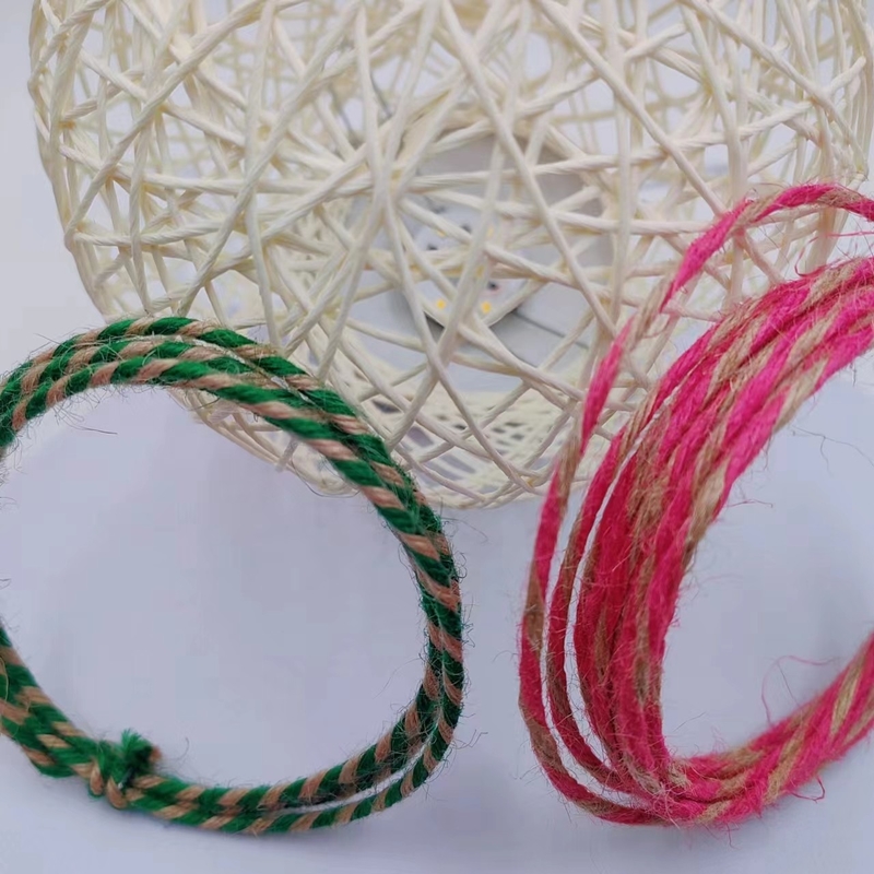 Jute Rope for DIY Handmade Christmas Home Decoration 7 Days Sample Order Lead Time Support