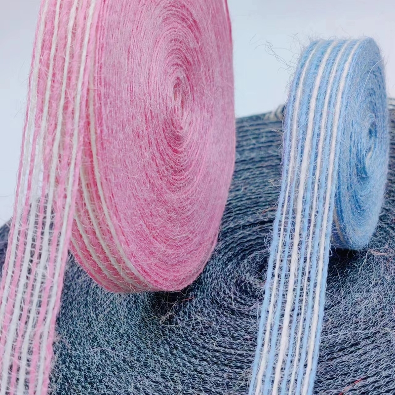 7 Days Sample Order Lead Time Colorful Jute Ribbon With Logo For Sustainable Fishing