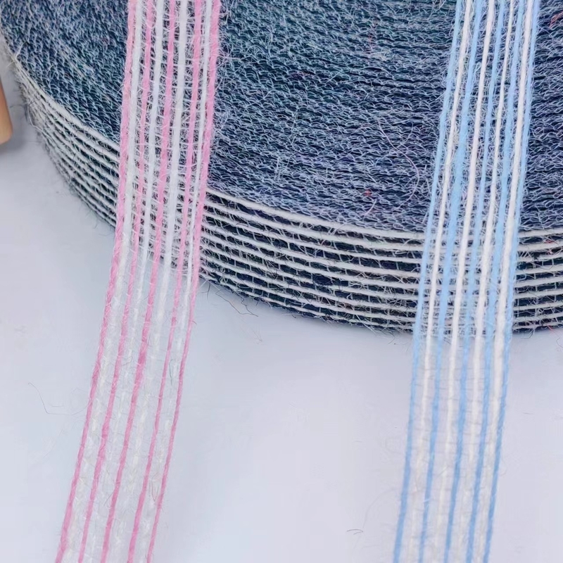 7 Days Sample Order Lead Time Colorful Jute Ribbon With Logo For Sustainable Fishing