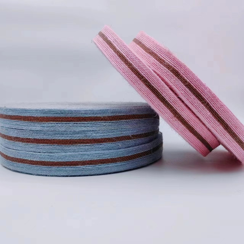 Customized Size 3cm Jute Ribbon Webbing for Sustainable Colorful Gift Packaging