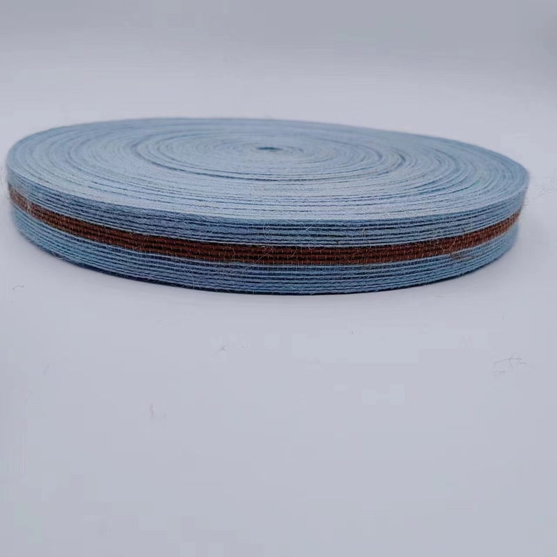 Customized Size 3cm Jute Ribbon Webbing for Sustainable Colorful Gift Packaging