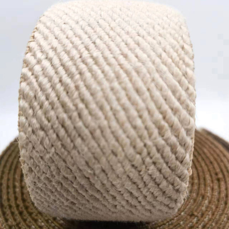 Fabric Woven Jute Webbing Elastic Webbing for Clothing and Christmas Decorations