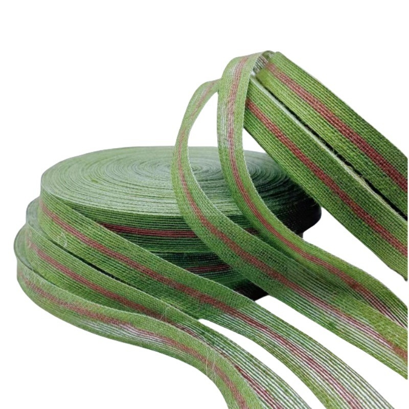 Size Customized Jute Woven Ribbons Eco-Friendly Choice for Garment and Home Textile
