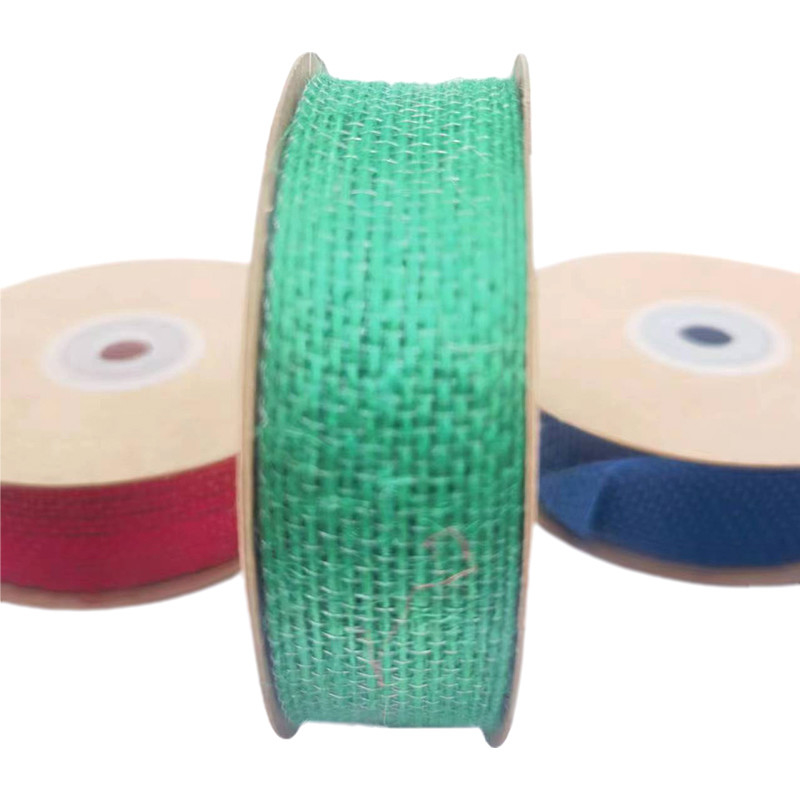 1mm Thickness Red Green Blue Belt Roller Nylon Jute Ribbon Webbing For Bag Strap