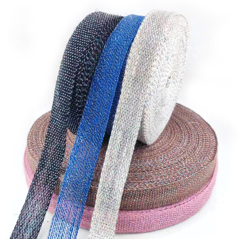 Style Eco-Friendly Jute Webbing for Home Textile Handicrafts and Clothing Accessories