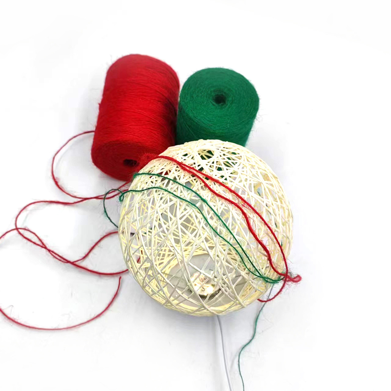1mm Colorful Jute Twine Roll Durable Jute String Rope for Card Gift Packaging