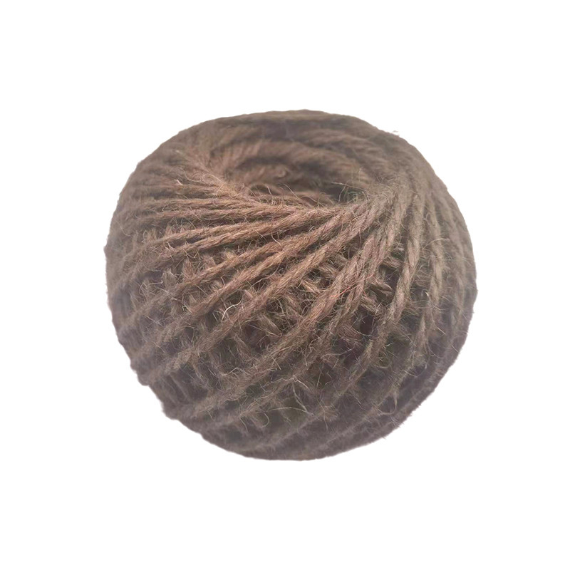 Color Jute Thread Ball Braided Rope Classic Combed Mercerized Silk Jute Rope for Shoes